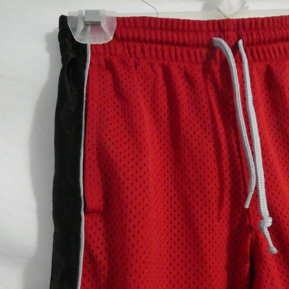 ATHLETIC WORKS | Boys 6X | Red Basketball Shorts | Basketball Stars - Picture 3 of 15